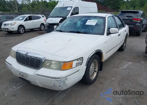 2000 Mercury Grand Marquis Ls from USA, damaged, VIN 2MEFM75W2YX603077